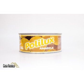 Cera de Carnaúba Polilux em pasta - Amarela - 400 gramas