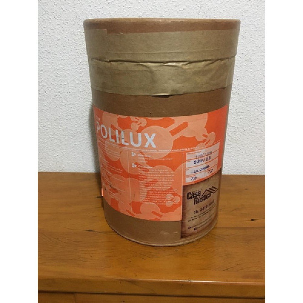 Cera de Carnaúba Polilux em pasta - Incolor- 7 Kg